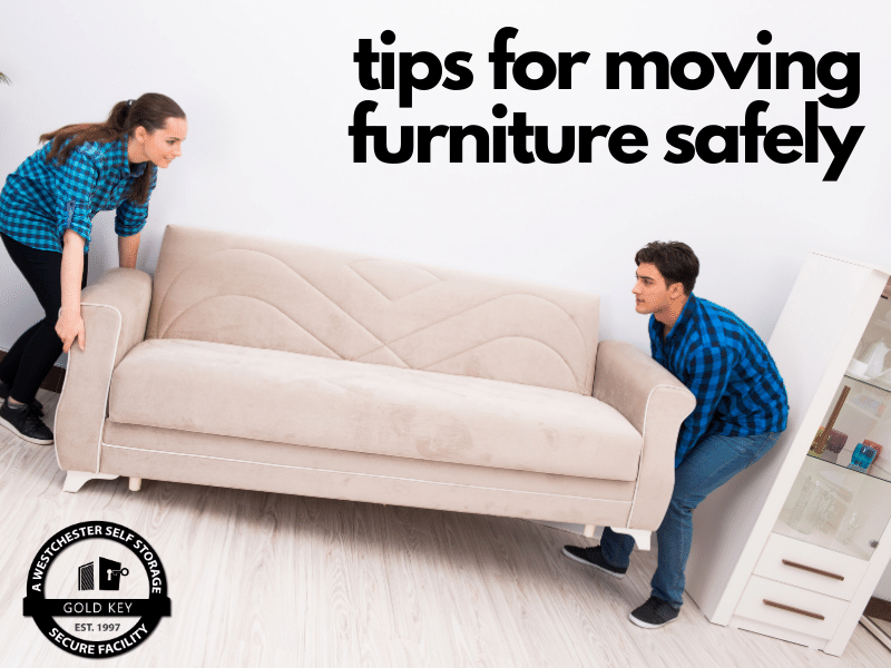 tips for moving furniture Mahopac Self Storage